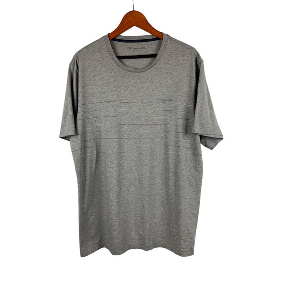 Travis Mathew Mens Gray Heathered T-Shirt XL - Picture 1 of 3